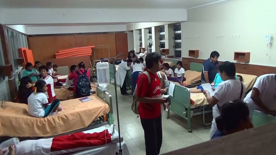Nuevo Chimbote: En 10 días se sabrá motivo de intoxicación de escolares del “Gastón Vidal”