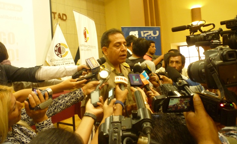 Policía de La Libertad lanzó iniciativa contra la extorsión "Yo no pago, yo denuncio"