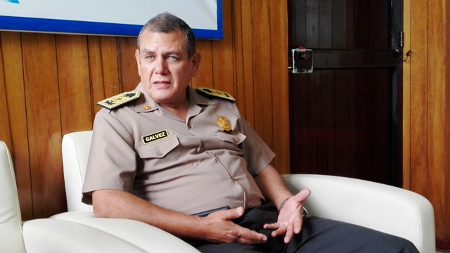 General PNP Gálvez aclara que alcalde de Yaután no denunció amenazas de muerte