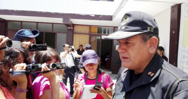 General Gálvez entregó al Mininter lista de 20 prófugos en Áncash para ser incluídos en los más buscados