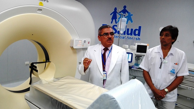 Hospital III EsSalud cuenta con tomógrafo más moderno de Ancash