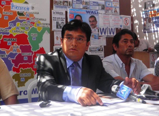 Destituyen a gerente general del Gobierno Regional de Áncash a 40 días de iniciada su gestión