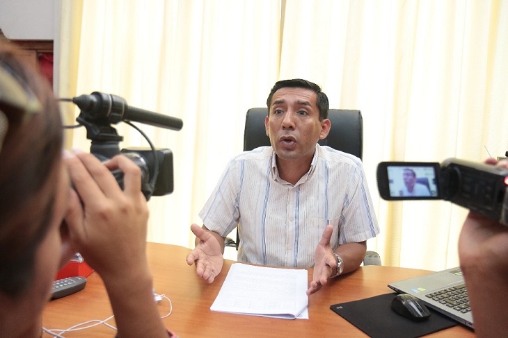 Nuevo Chimbote: gerente municipal desvirtúa sobrevaloración en obra de agua y desagüe