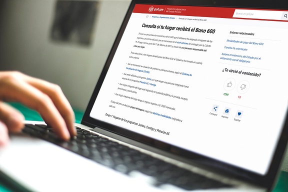 Midis: No se debe acudir a los bancos a solicitar información del subsidio 