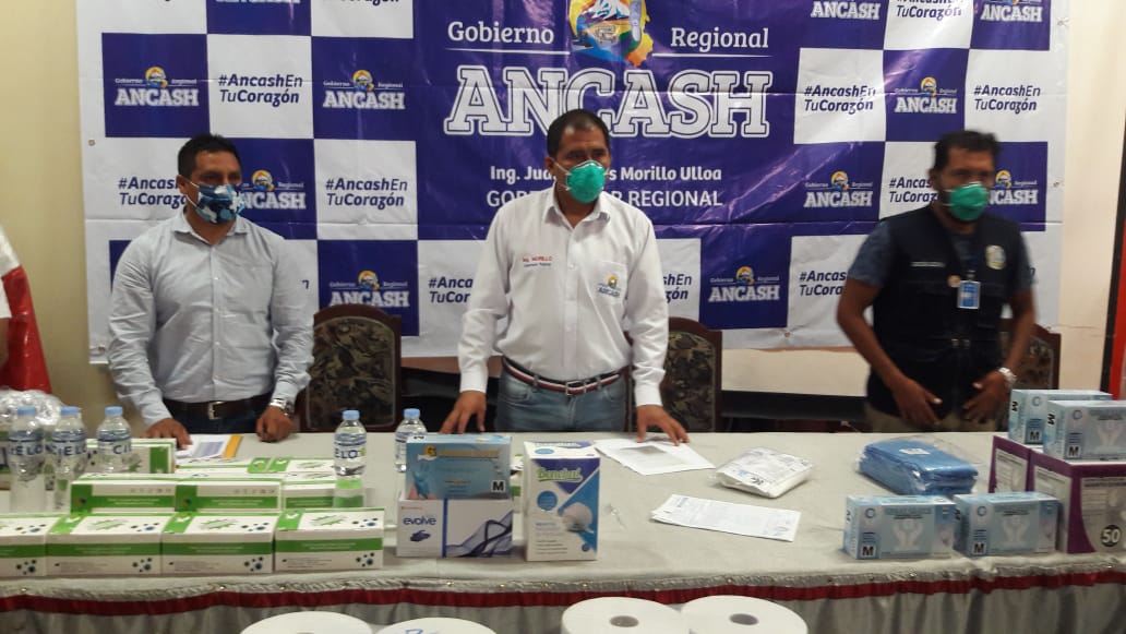 Gobernador anunció entrega de 2 respiradores mecánicos para casos de Covid-19 en Hospital Regional