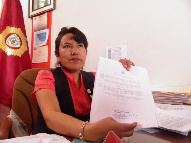    Restituyen garantías personales a Fiorela Nolasco y a su familia