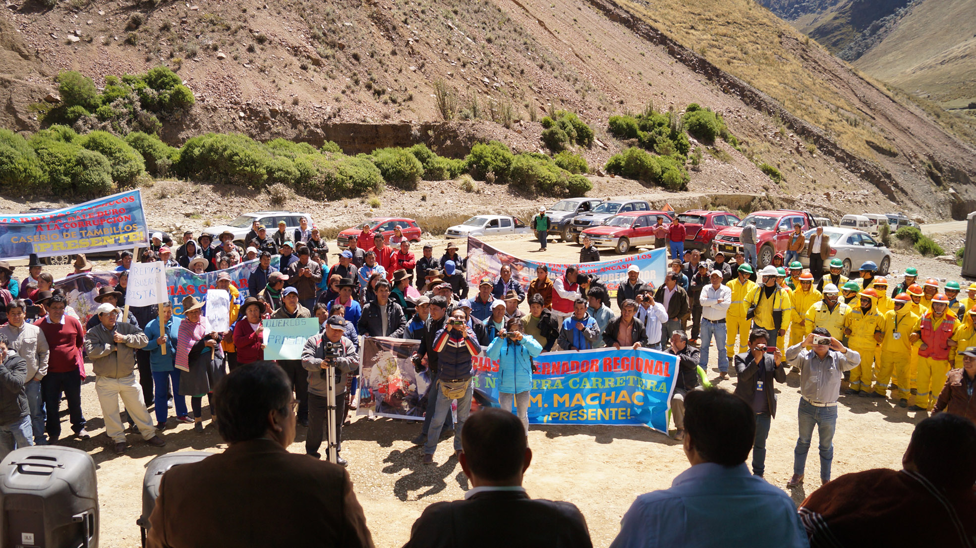 Áncash: se inició la obra de  asfaltado de carretera túnel Cahuish – Succha con S/. 99 millones de inversión 