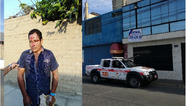 Hallan a poblador inconsciente tirado en una calle de Chimbote, habría sido pepeado