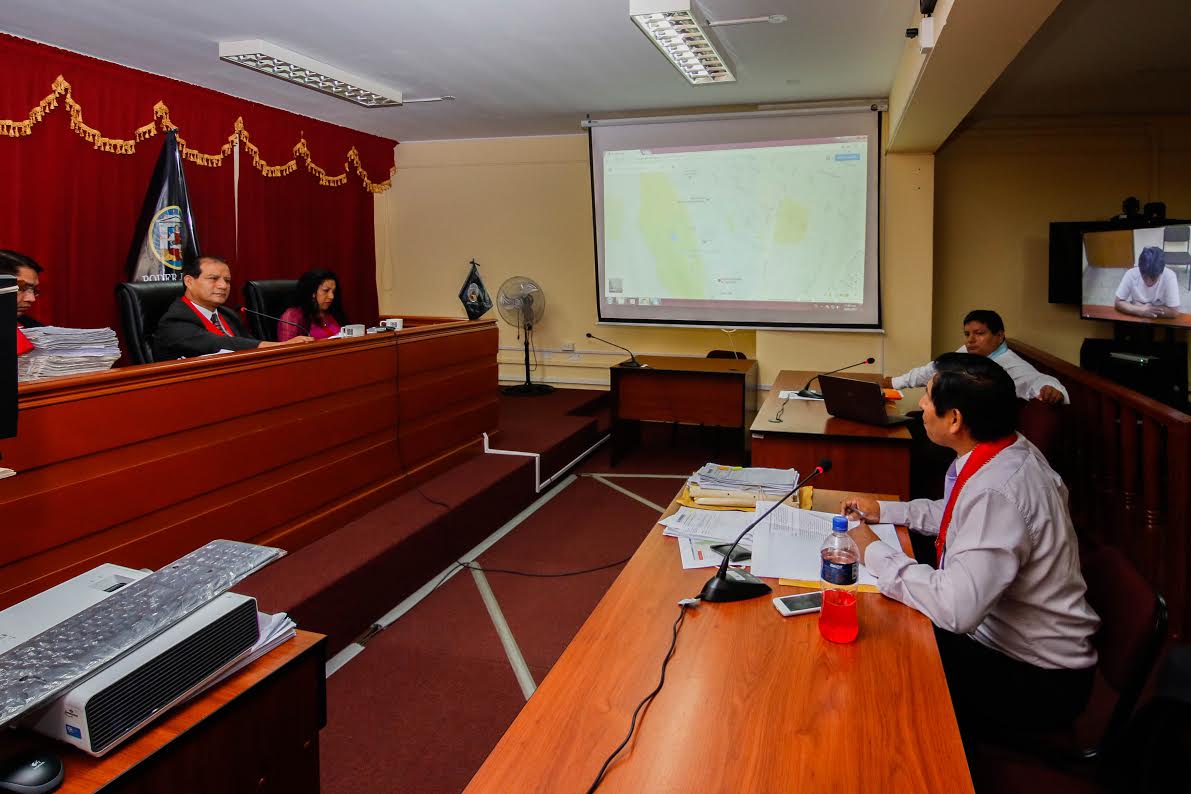 Chimbote: Sala Penal de Apelaciones utilizó aplicación Google Maps en audiencia