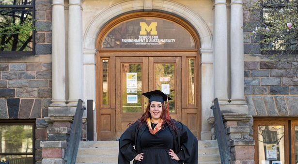 Joven peruana se gradúo con una nota casi perfecta en la Universidad de Michigan  