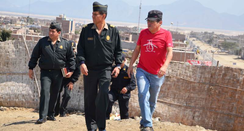 Jefe de la Región Policial y alcalde Gasco definen acciones en pro de la seguridad