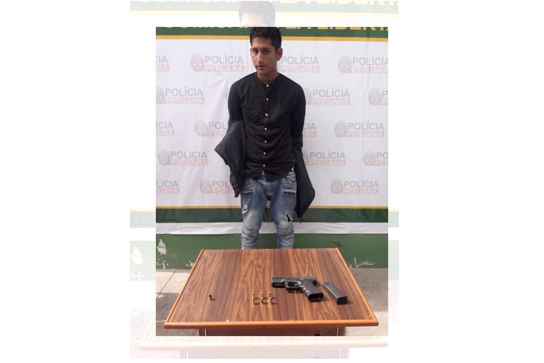 Delincuente que intentó asaltar a mano armada a una mujer fue recluido en cárcel de Chimbote