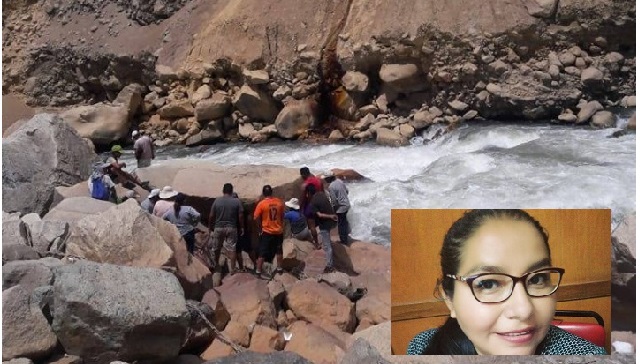 Áncash: Hallan cadáver de trabajadora municipal que cayó al río Santa cuando realizaba canotaje