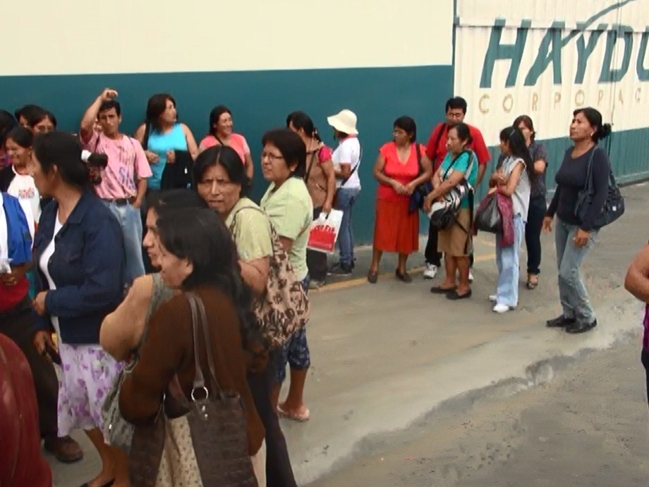 Coishco: Conserveras de Hayduk protestan por pago de utilidades 