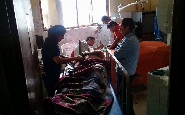 Áncash: Padre de familia cayó del quinto piso de su vivienda en Sihuas y sobrevivió de milagro 