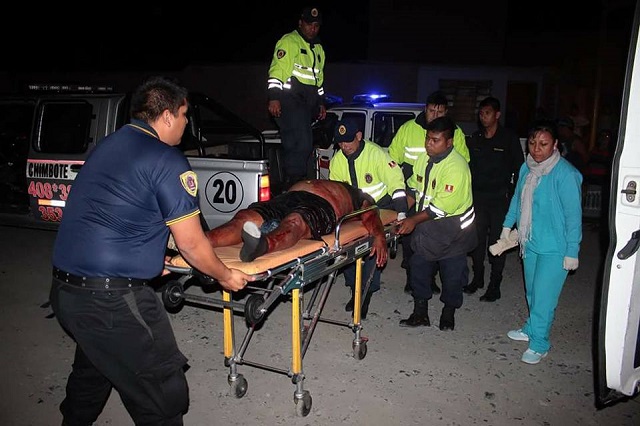 Balearon a taxista en Chimbote y lo dejaron al borde de la muerte en su intento de asaltarlo