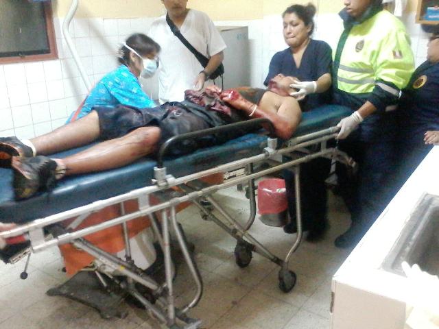 Sujeto acuchilla a su amigo en el cuello al interior de un bar en el centro de Chimbote