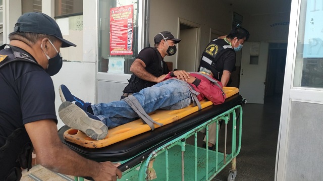 Motociclista resultó herido al chocar su unidad con un Tico en Nuevo Chimbote