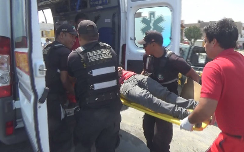 Albañil ataca a martillazos a su compañero durante el llenado de techo de una casa en Nuevo Chimbote