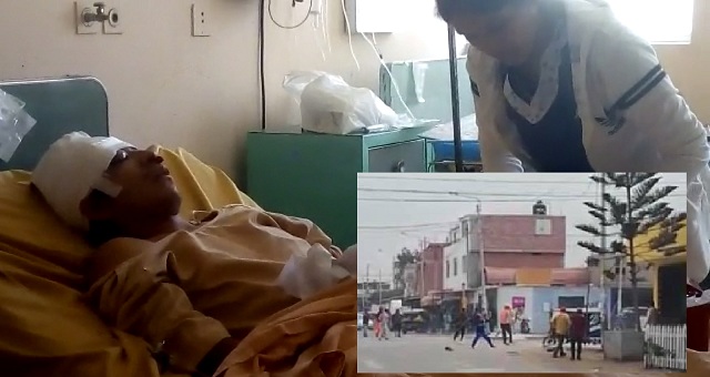 Cuatro heridos en batalla campal entre obreros de construcción civil en obra de Nuevo Chimbote