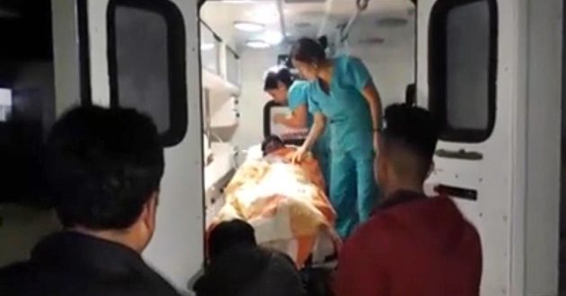 Tres heridos en violenta volcadura de una camioneta en la Panamericana Norte en Huarmey