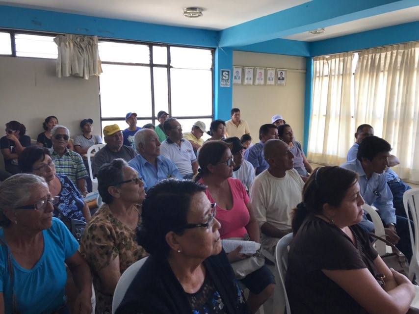Hidrandina, autoridades y usuarios tomaron acuerdos sobre pagos del servicio en Huarmey