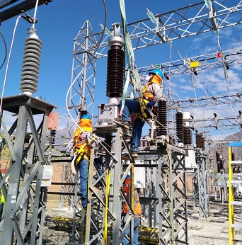 Hidrandina fortalece mantenimiento en sus redes eléctricas dentro de zona de concesión