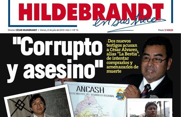 Jueza absolvió a César Hildebrandt en querella de presidente regional de Áncash