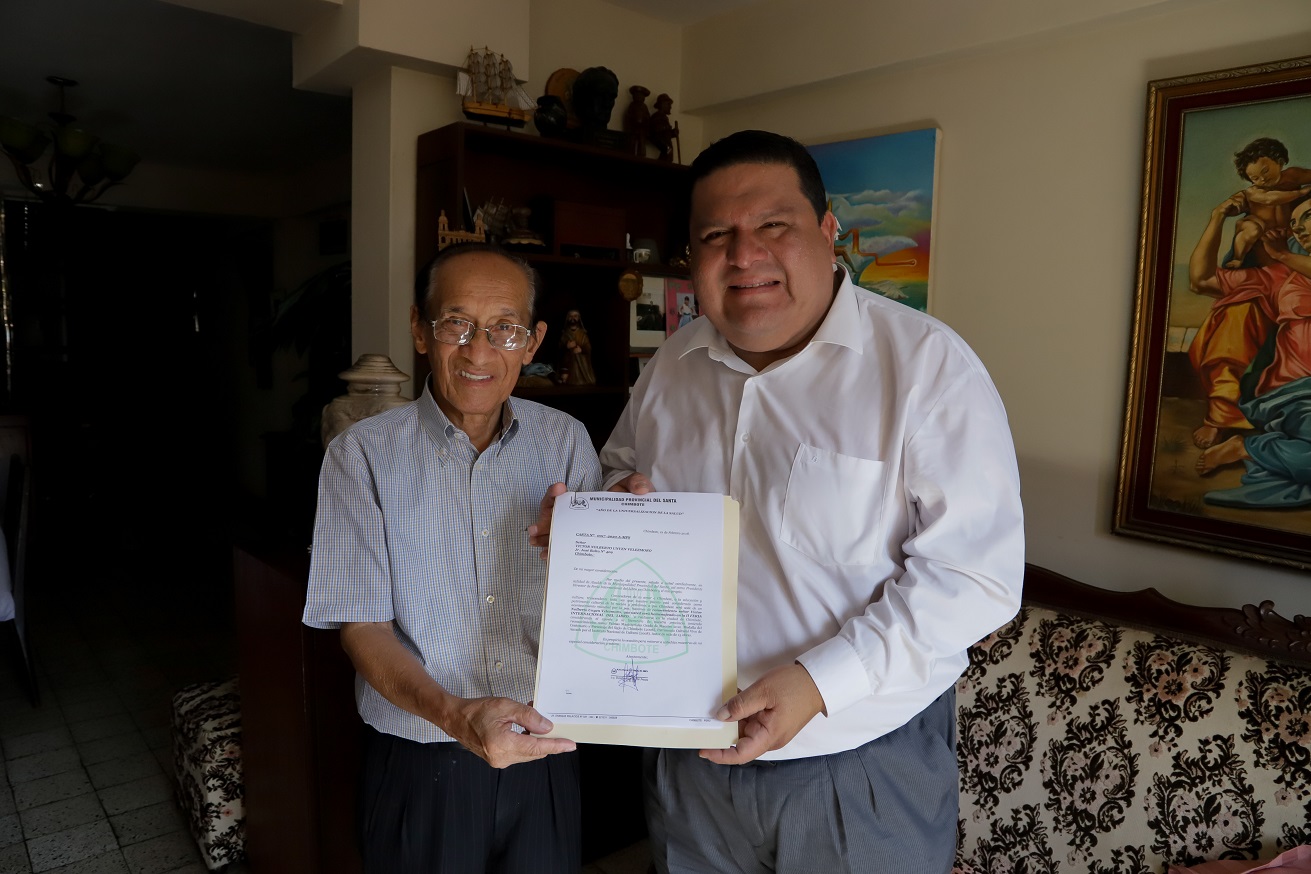 MPS dará homenaje al escritor Víctor Unyén en la segunda edición de la Feria Internacional del Libro de Chimbote