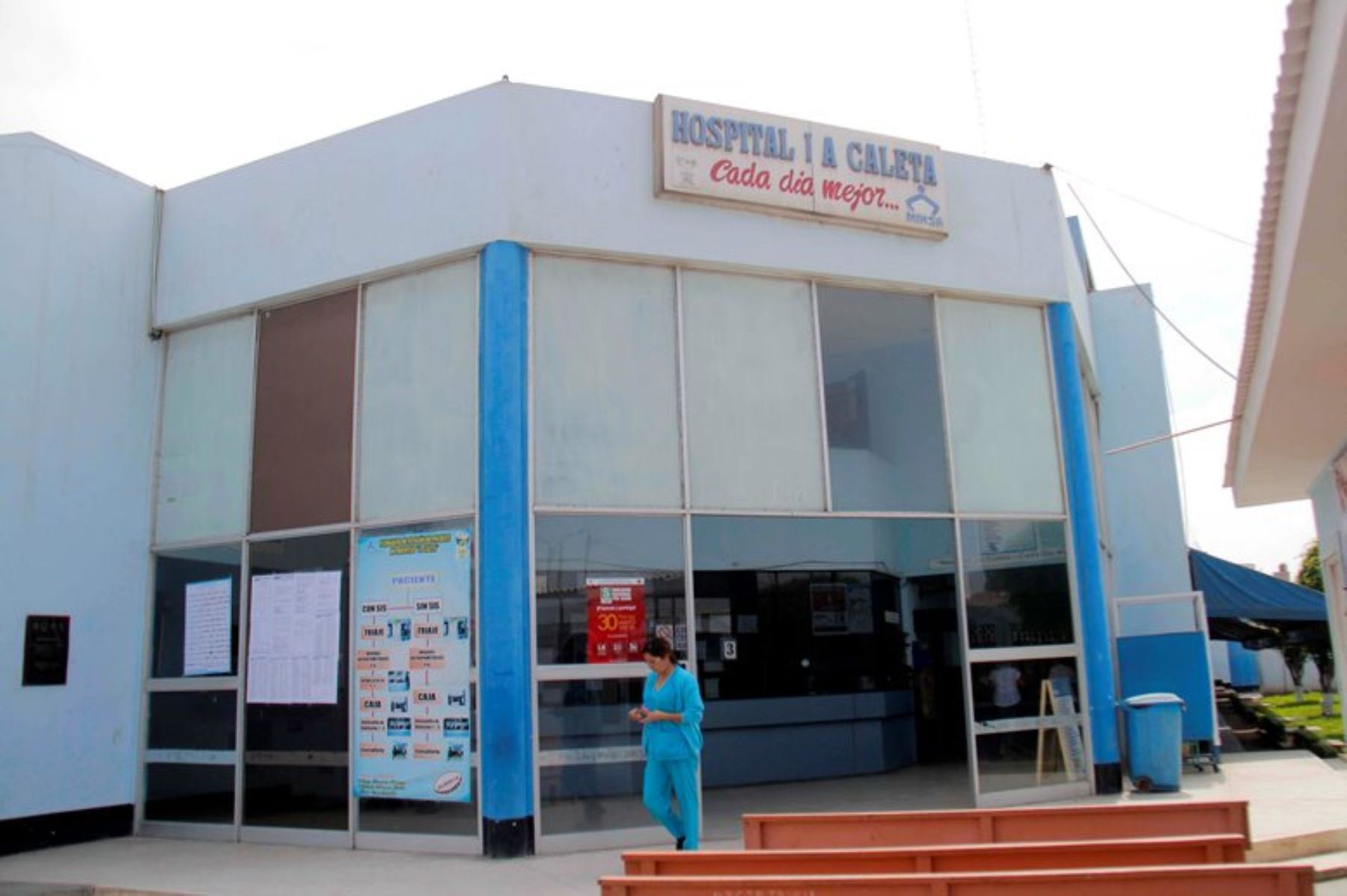 Diresa inspeccionó Hospital La Caleta de Chimbote y Red de Salud Norte