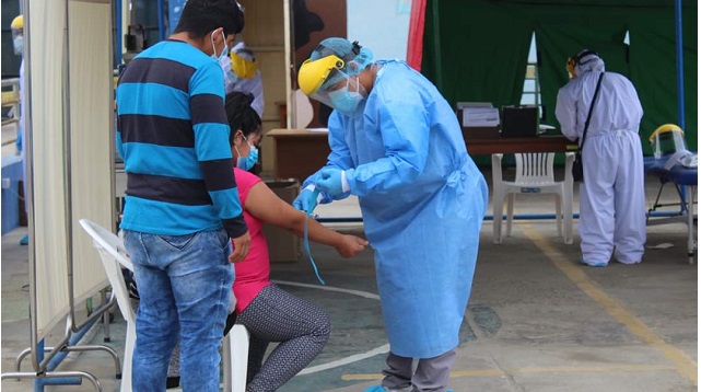 Hospital de Chimbote realizó más de mil pruebas de descarte de coronavirus solo en junio