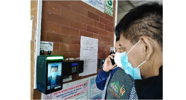 Hospital Regional de Nuevo Chimbote instala relojes biométricos con reconocimiento facial