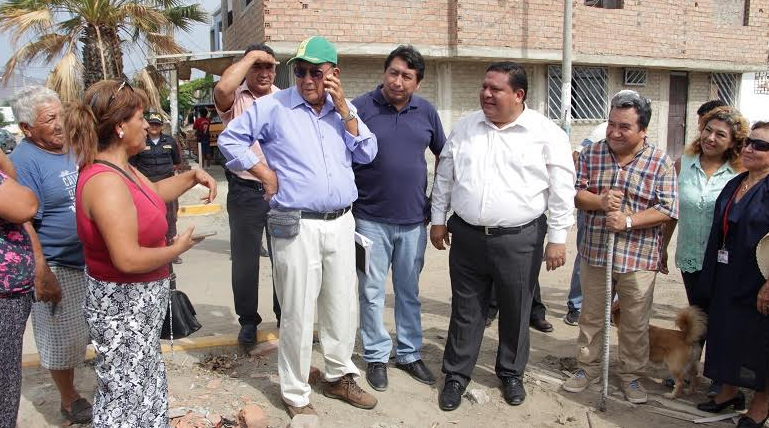 Inician colocación de hitos de delimitación en la huaca San Pedro de Chimbote