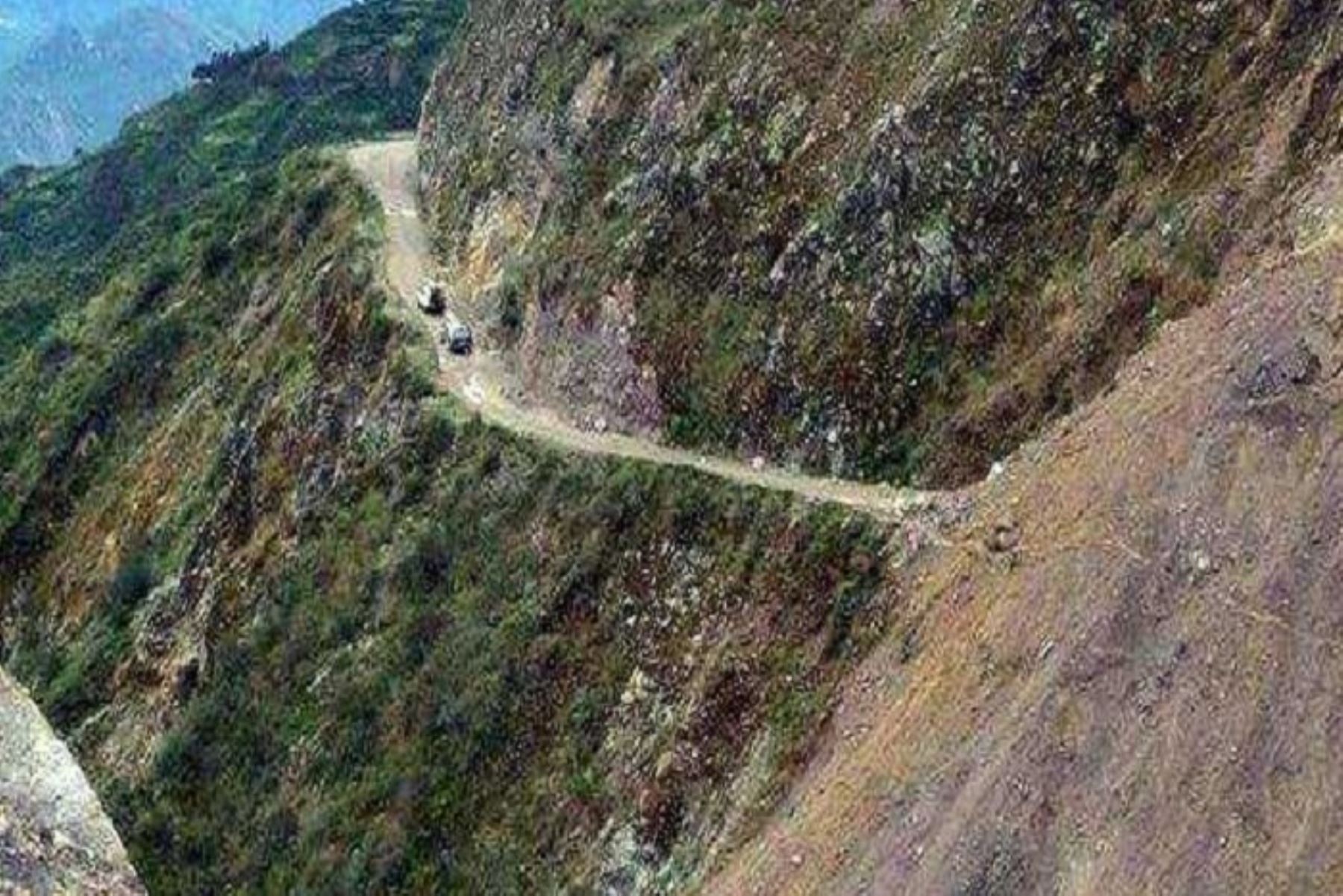   Áncash: huaico deja aislados a pobladores de  cuatro distritos en Bolognesi