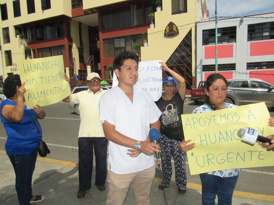 Huaraz: personal de salud de Huanchay pide apoyo para la población afectada por escasez de alimentos