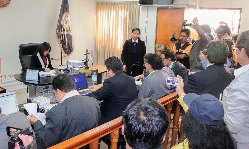  Huaraz: Corte de Justicia de  Áncash inició juicio inmediato contra Waldo Ríos