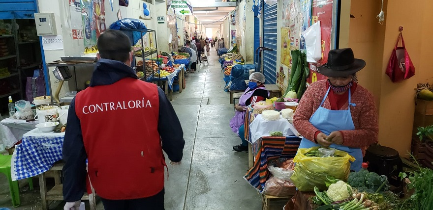 Huaraz: advierten escaso uso de presupuesto para prevención covid-19 en mercados