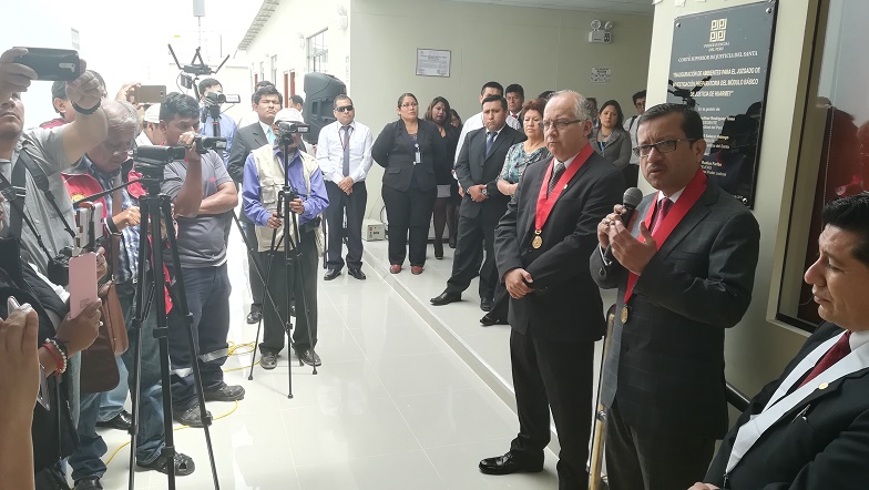 Huarmey: Módulo de Justicia inauguró nuevos ambientes para Juzgado de Investigación Preparatoria