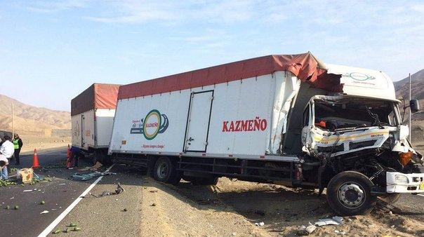 Nuevo accidente de tránsito se registró esta mañana cerca a Huarmey