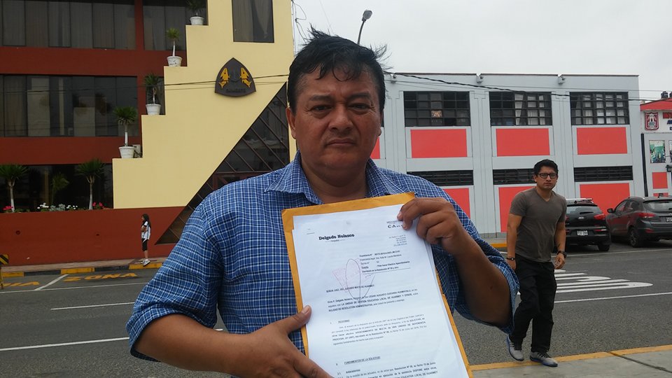 Huarmey: docente exige ser reincorporado a su colegio tras quedar archivada denuncia en su contra