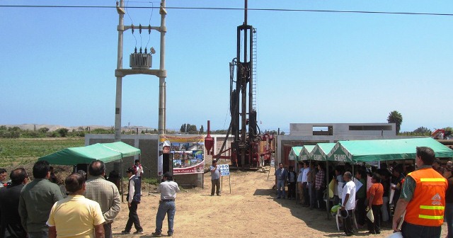 Huarmey: nuevo pozo tubular dará mayor abastecimiento de agua potable 