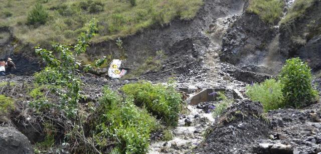 Zona norte de Pallasca queda incomunicada por huaycos y lluvias torrenciales