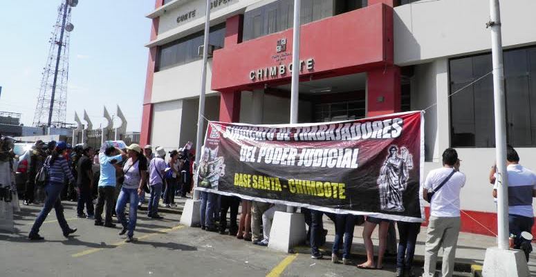  Más de 600 audiencias dejan de atenderse por huelga de trabajadores judiciales