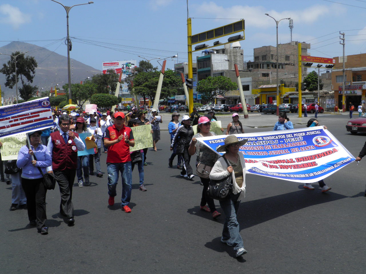 Esperan que casos emblemáticos sean atendidos pese a huelga en la Corte del Santa