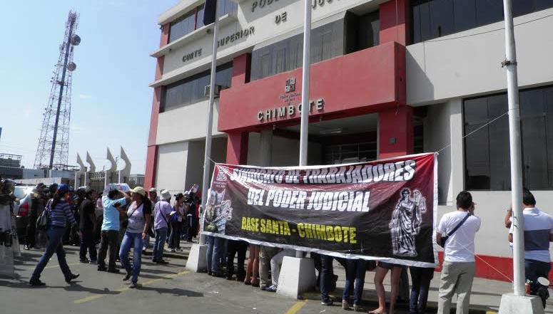 Más de 6 mil juicios por alimentos paralizados por huelga indefinida en la Corte del Santa