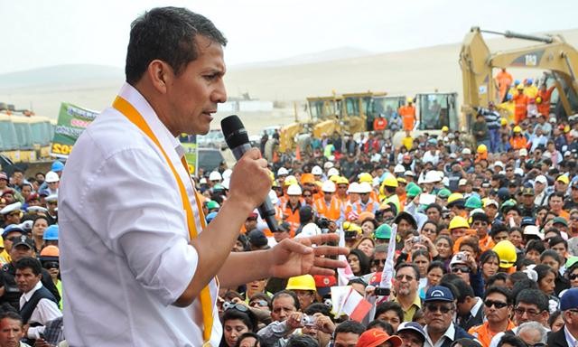 Ollanta Humala a Waldo Ríos: “que se ponga a trabajar y hagan menos lloriqueo”