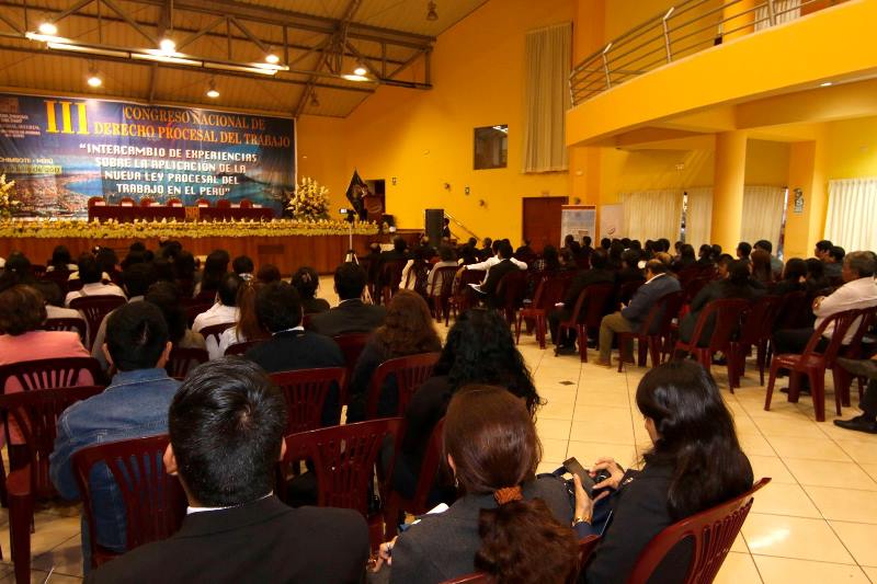 Chimbote: concluyó el III Congreso Nacional en Derecho Laboral organizado por Corte del Santa