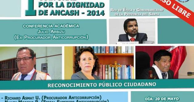 Hoy: ex Procurador Nacional Anticorrupción estará en jornada por la Dignidad de Áncash 