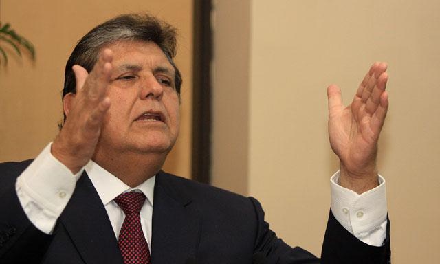 Informe de Megacomisión recomienda acusación penal y constitucional contra García