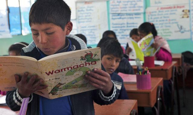 Unicef destaca labor en pro de la educación intercultural bilingüe